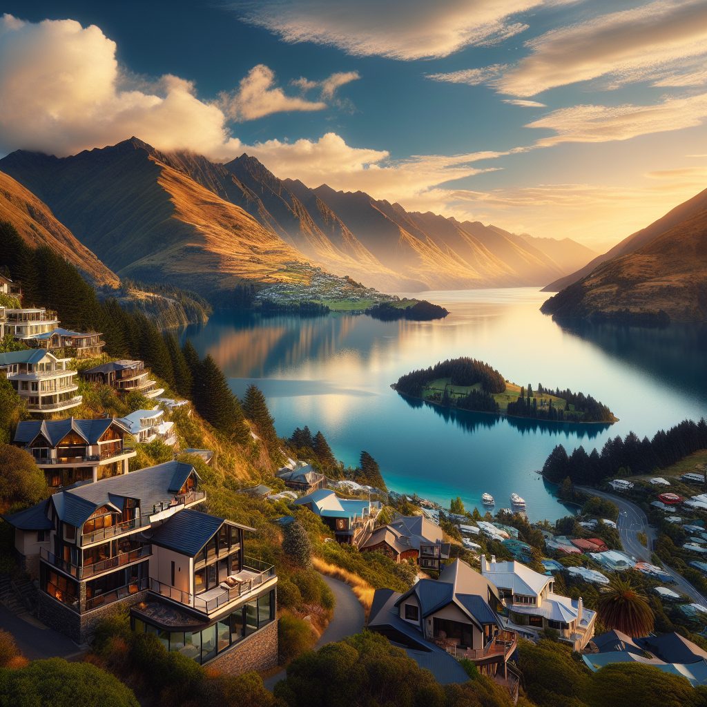 Queenstown Mountain Houses With Lake Luxury Views