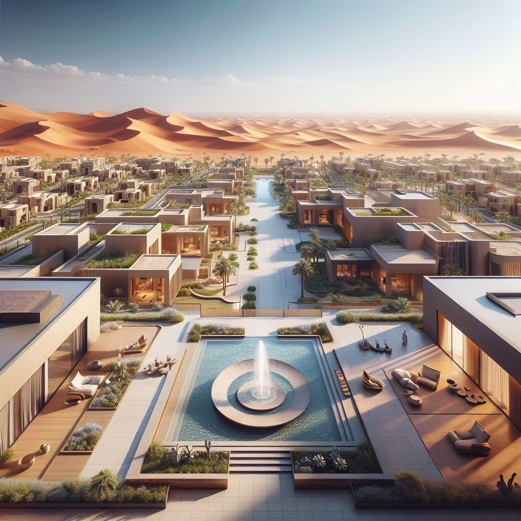 Riyadh Luxury Residences With Modern Desert Design