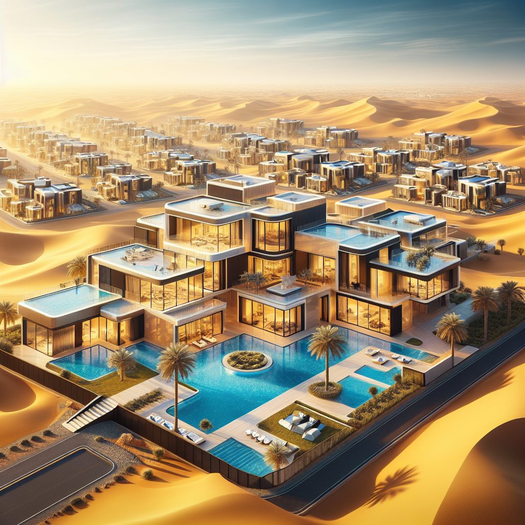 Riyadh Modern Villas With Desert Luxury Pools