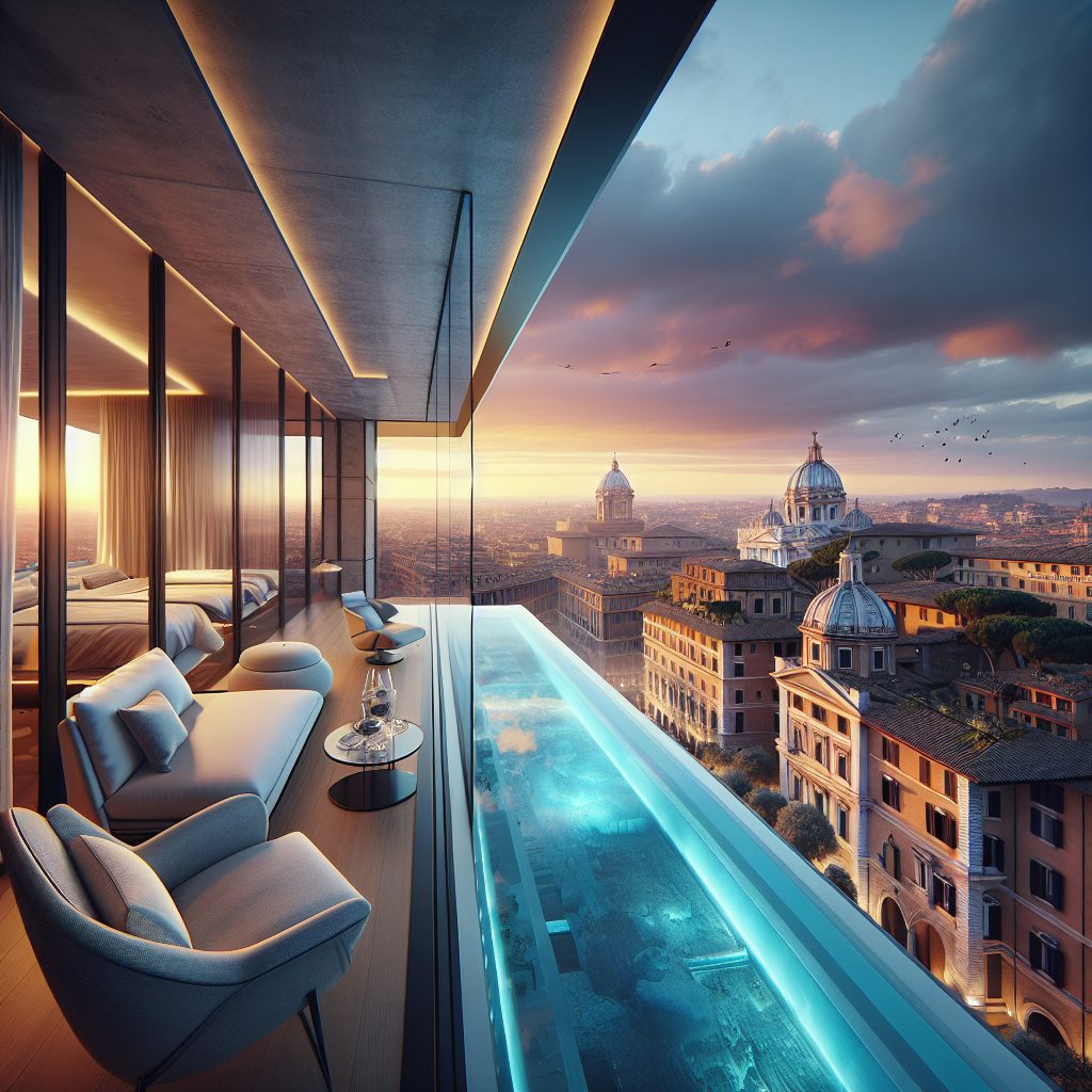 Rome Horizon Suites With City Infinity Pools