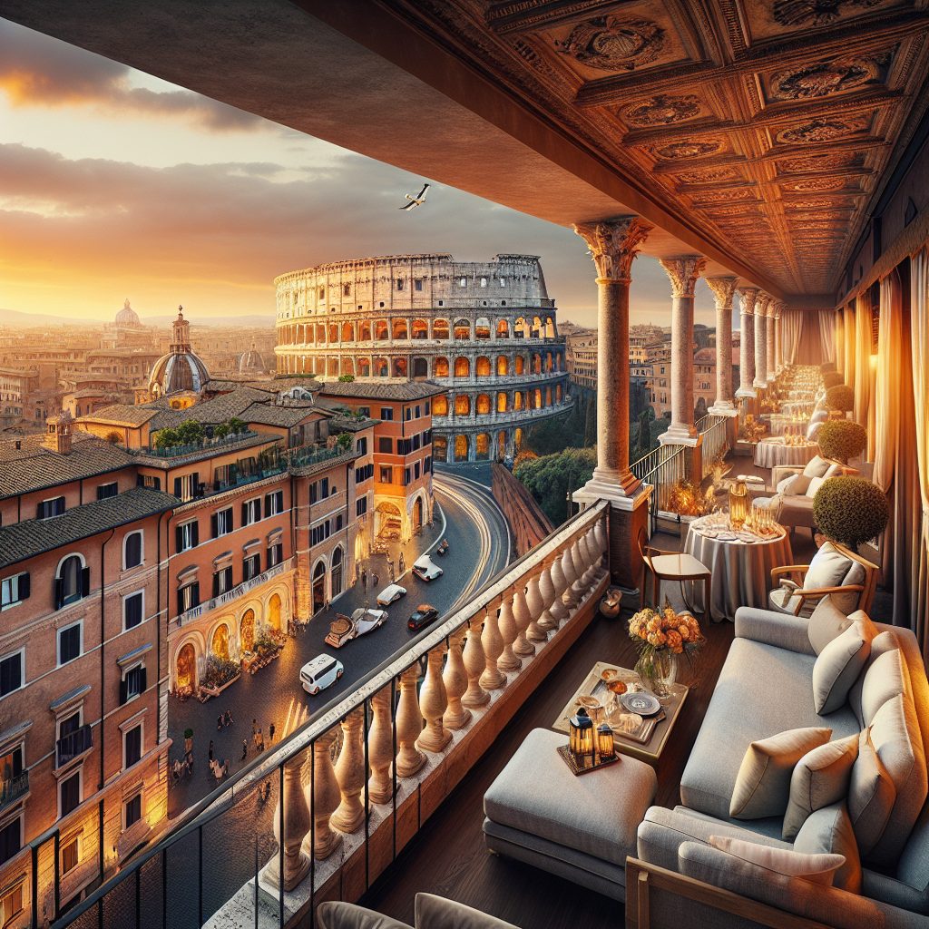 Rome Penthouse Suites With Historic City Views