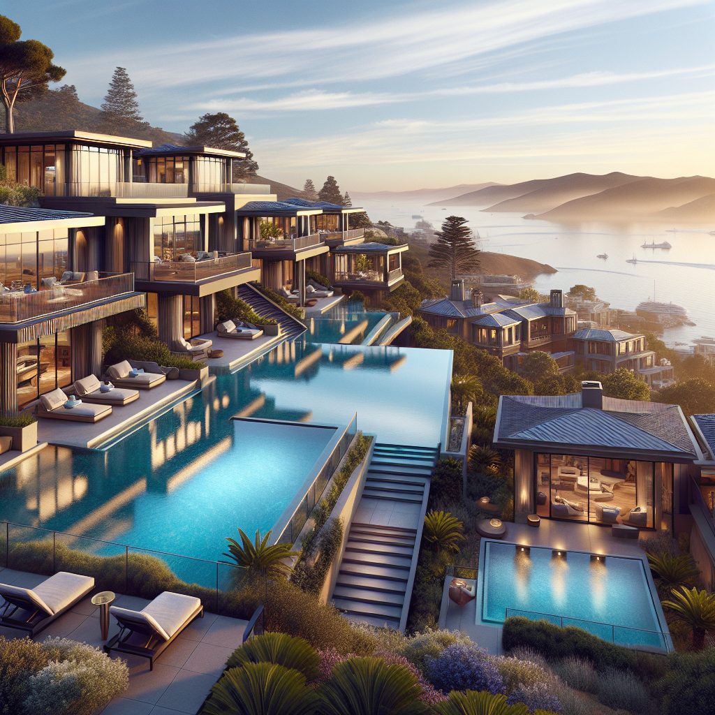 San Francisco Bay Villas With Infinity Pool Views