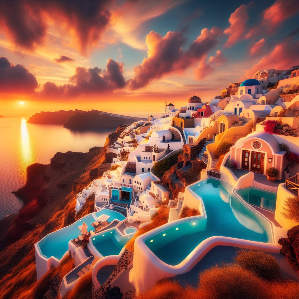 Santorini Horizon Villas With Sunset Infinity Pools