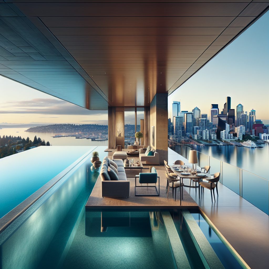 Seattle Horizon Suites With Waterfront Infinity Pools