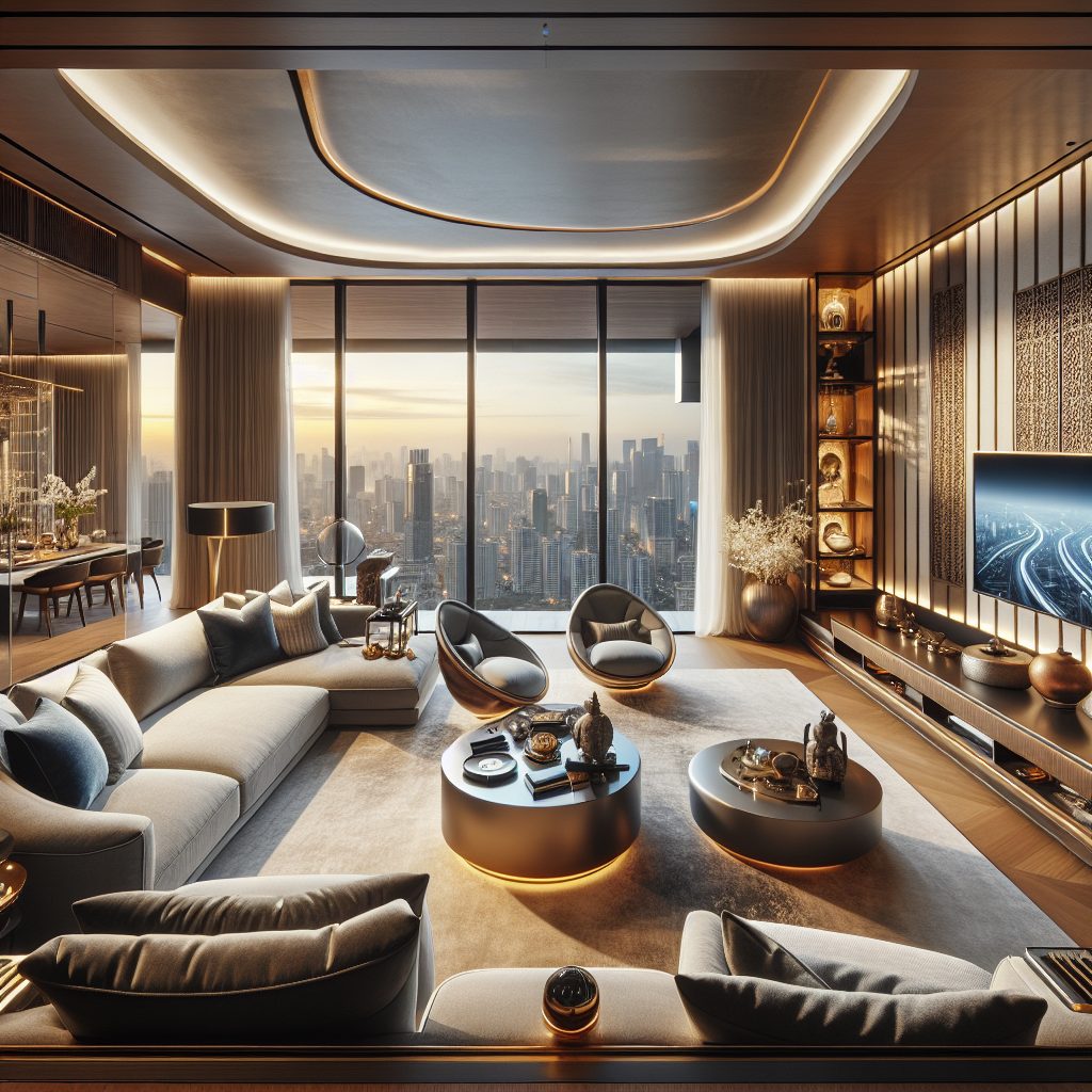 Seoul Premium Suites With Smart Luxury Living Rooms