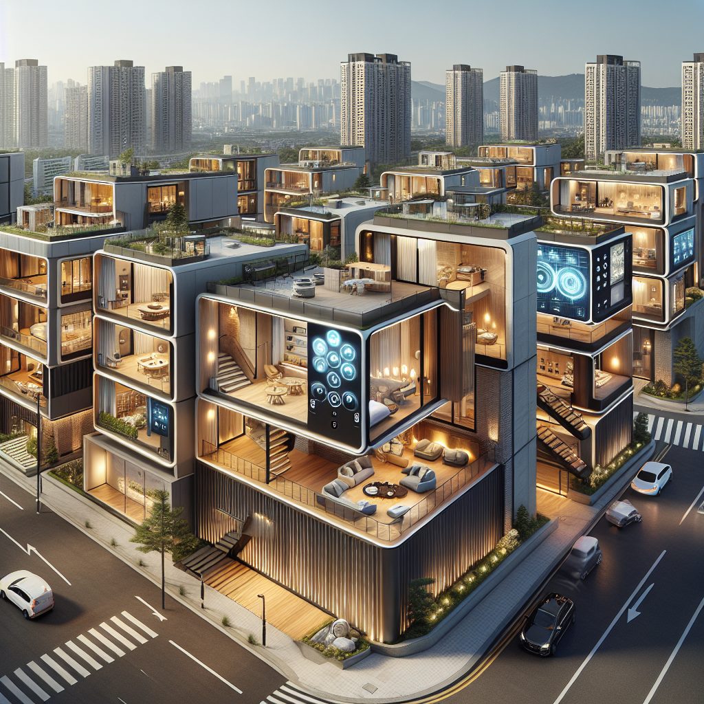 Seoul Urban Villas With Luxury Smart Living Suites