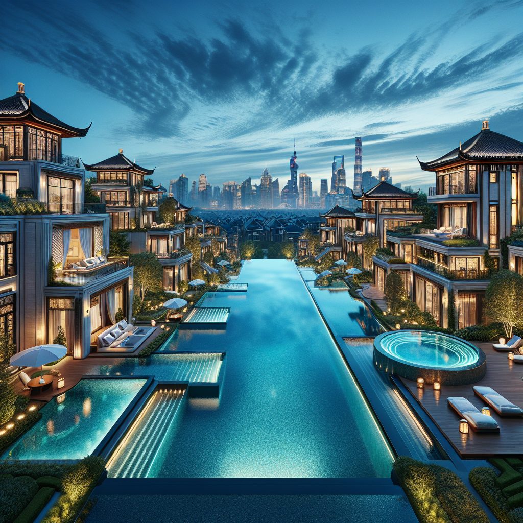 Shanghai Skyline Villas With Infinity Pool Suites