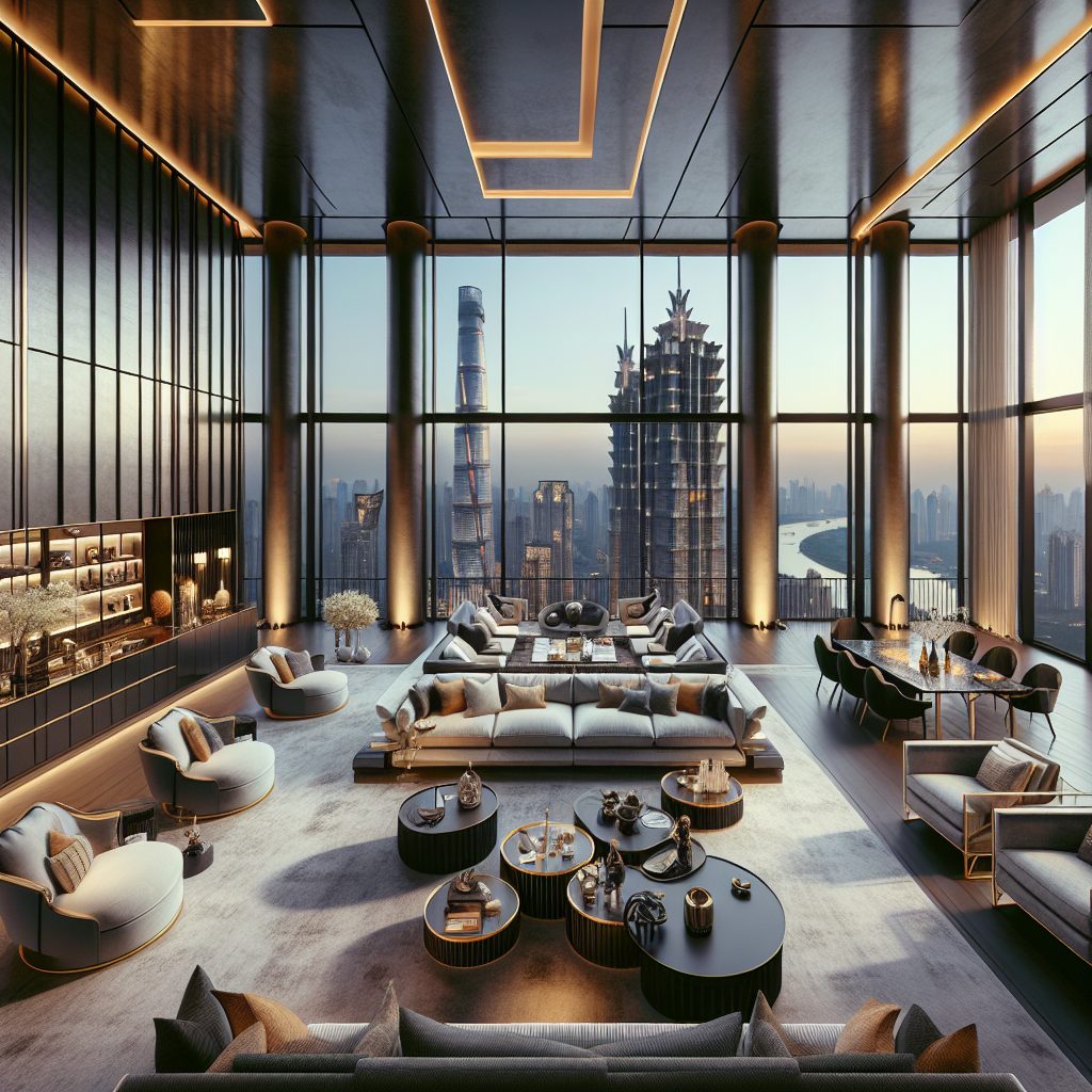 Shanghai Tower Suites With Skyline Luxury Living