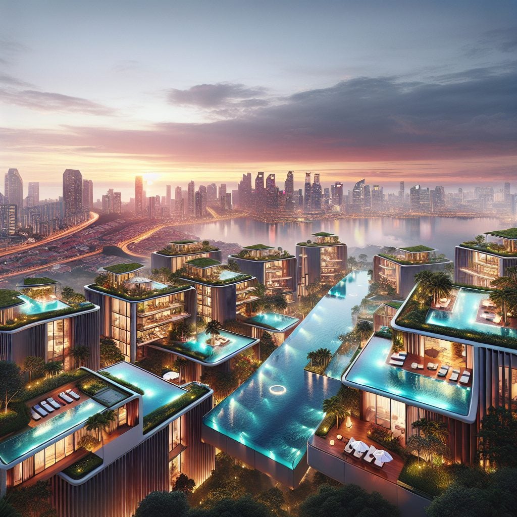 Singapore Sky Villas With Infinity Pool Gardens