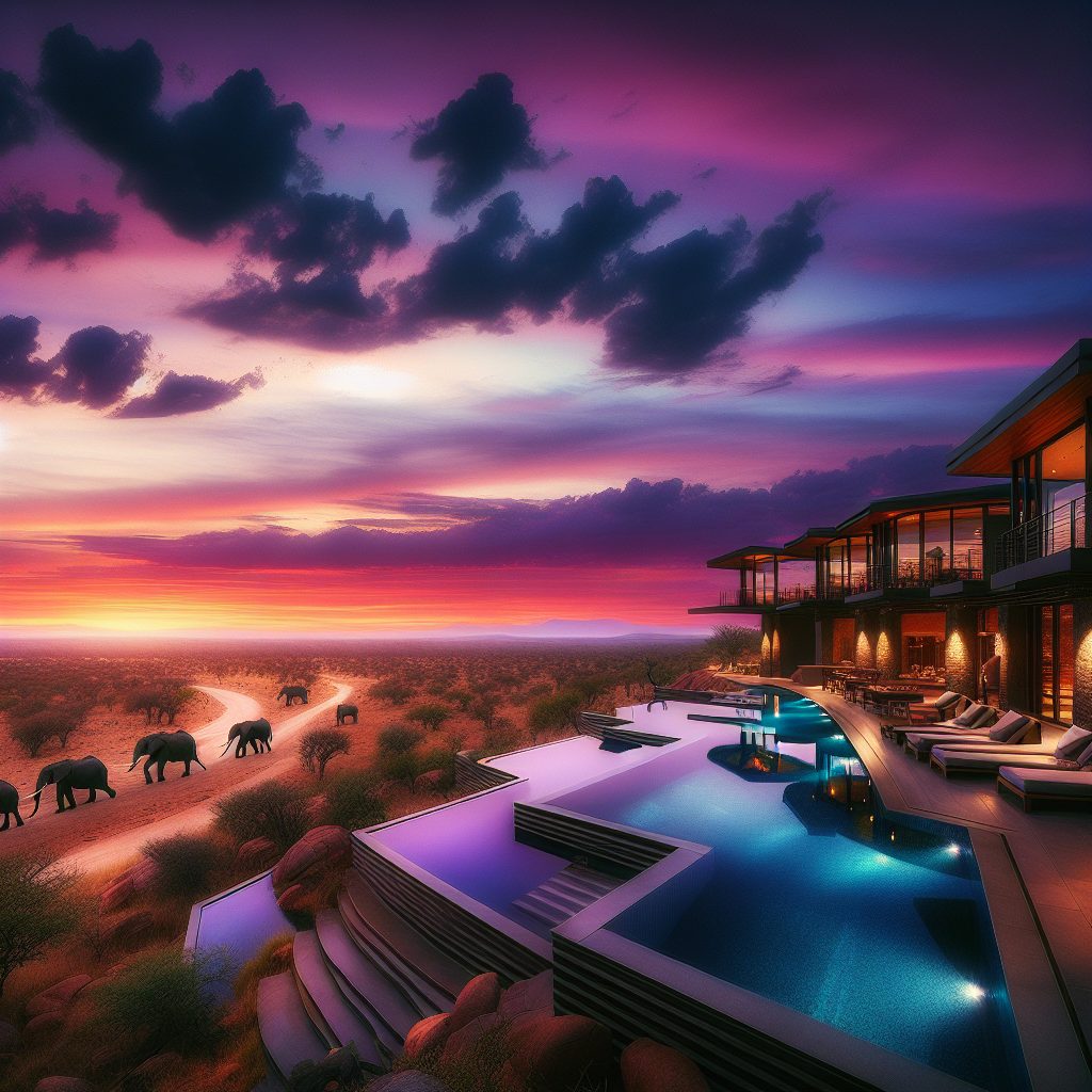South Africa Horizon Villas With Safari Infinity Pools