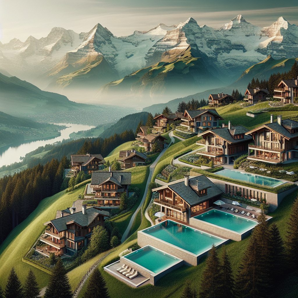 Swiss Horizon Villas With Alpine Infinity Pools