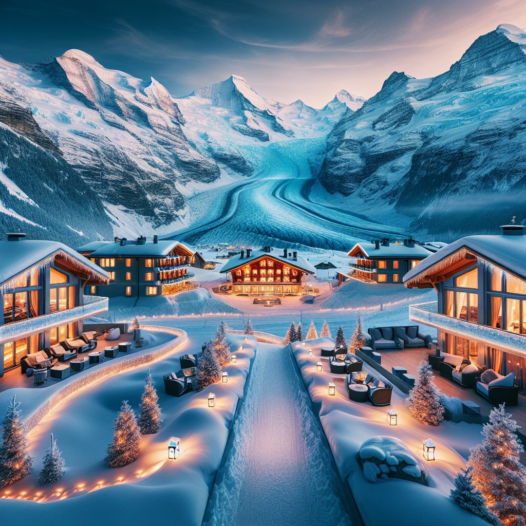 Swiss Ice Resorts With Glacier View Luxury Rooms