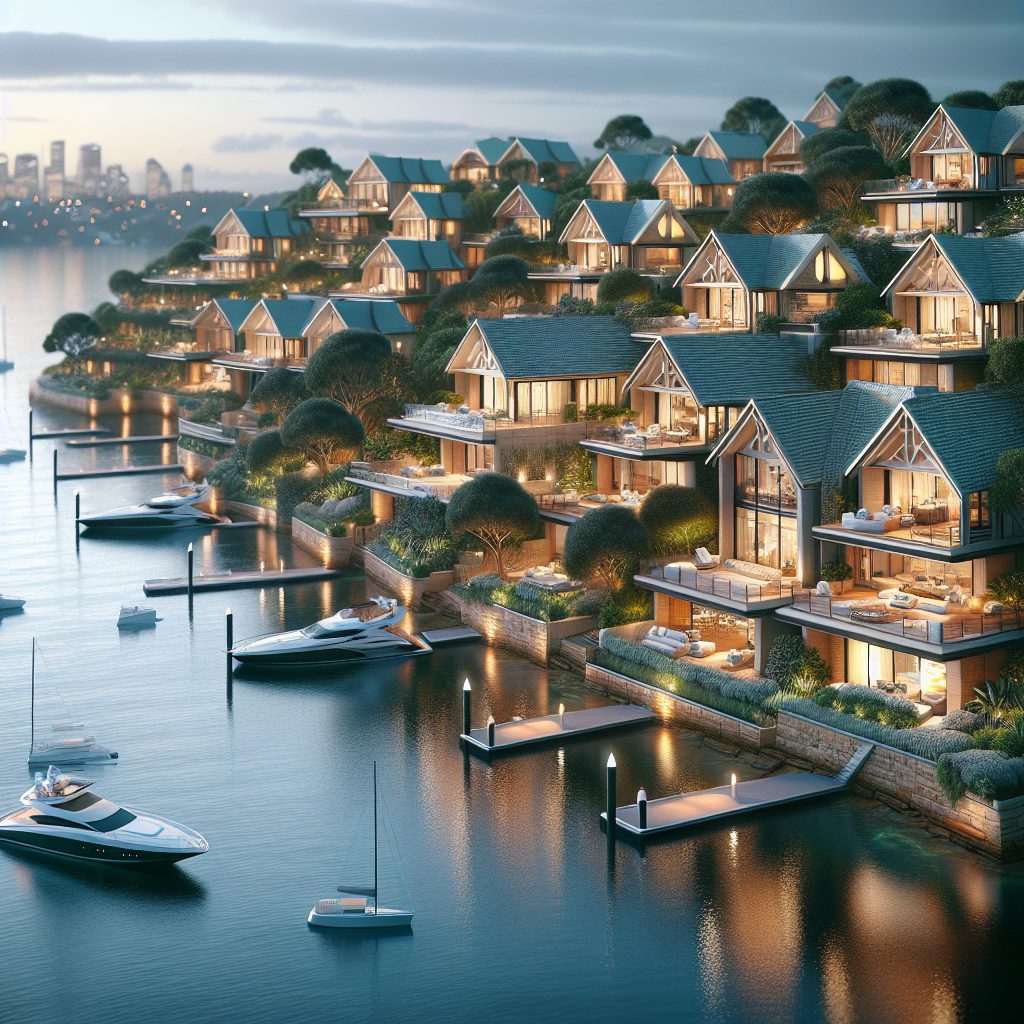 Sydney Harbour Villas With Private Dock Luxury Stay