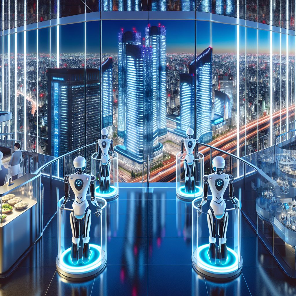 Tokyo Futuristic Hotels With Robotic Luxury Service