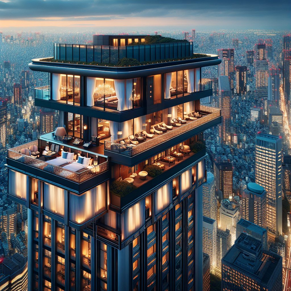Tokyo Sky Hotels With Luxury City View Suites