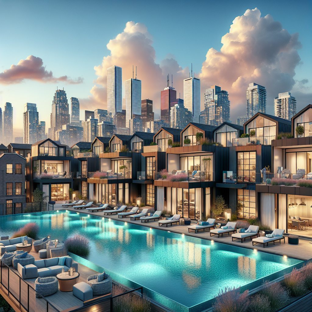 Toronto Skyline Villas With Infinity Pool Suites