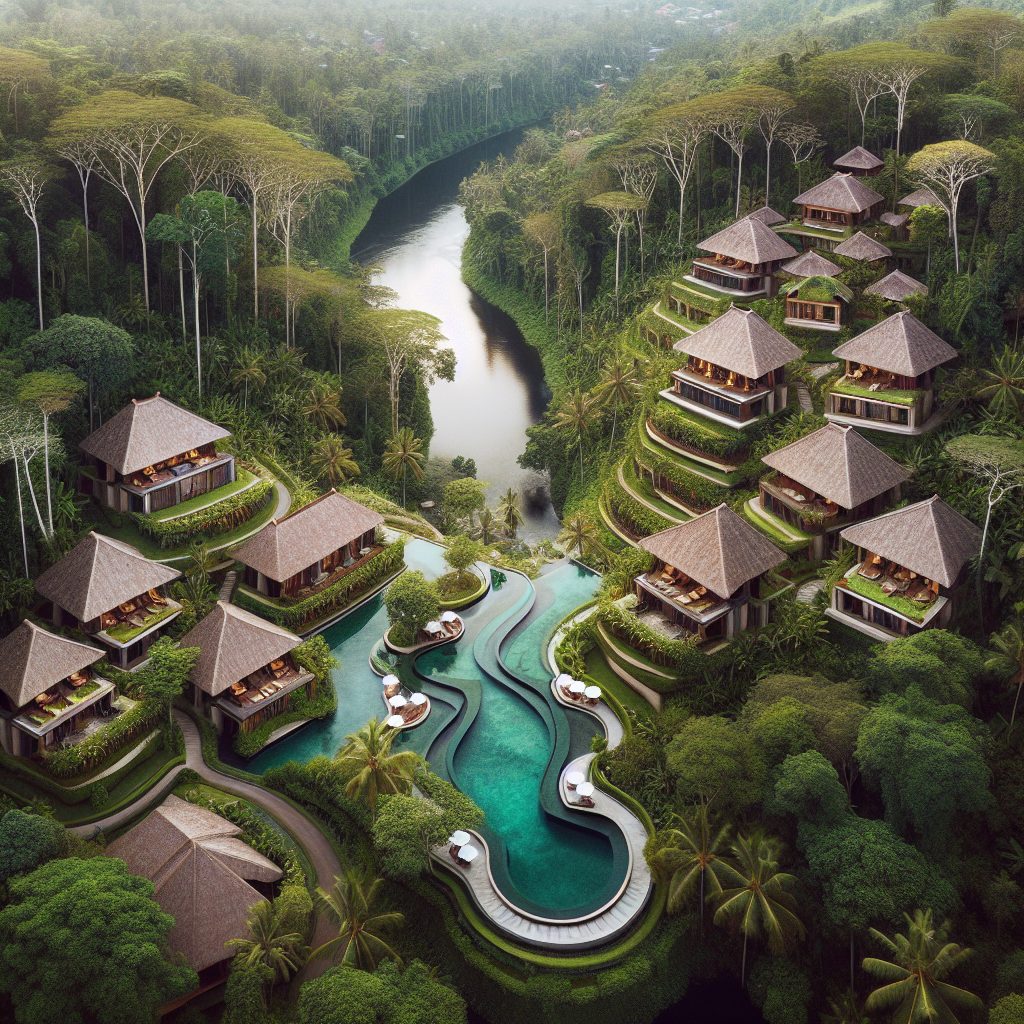 Ubud Forest Villas With Riverfront Infinity Pool Luxury