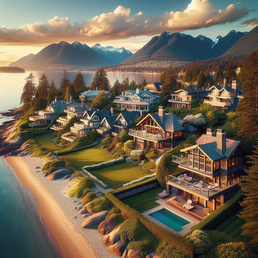 Vancouver Ocean Villas With Mountain Luxury Views
